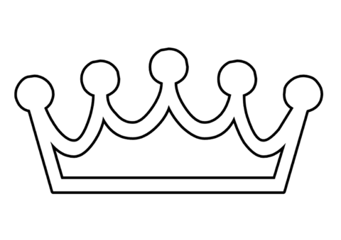 korona kolorowanka